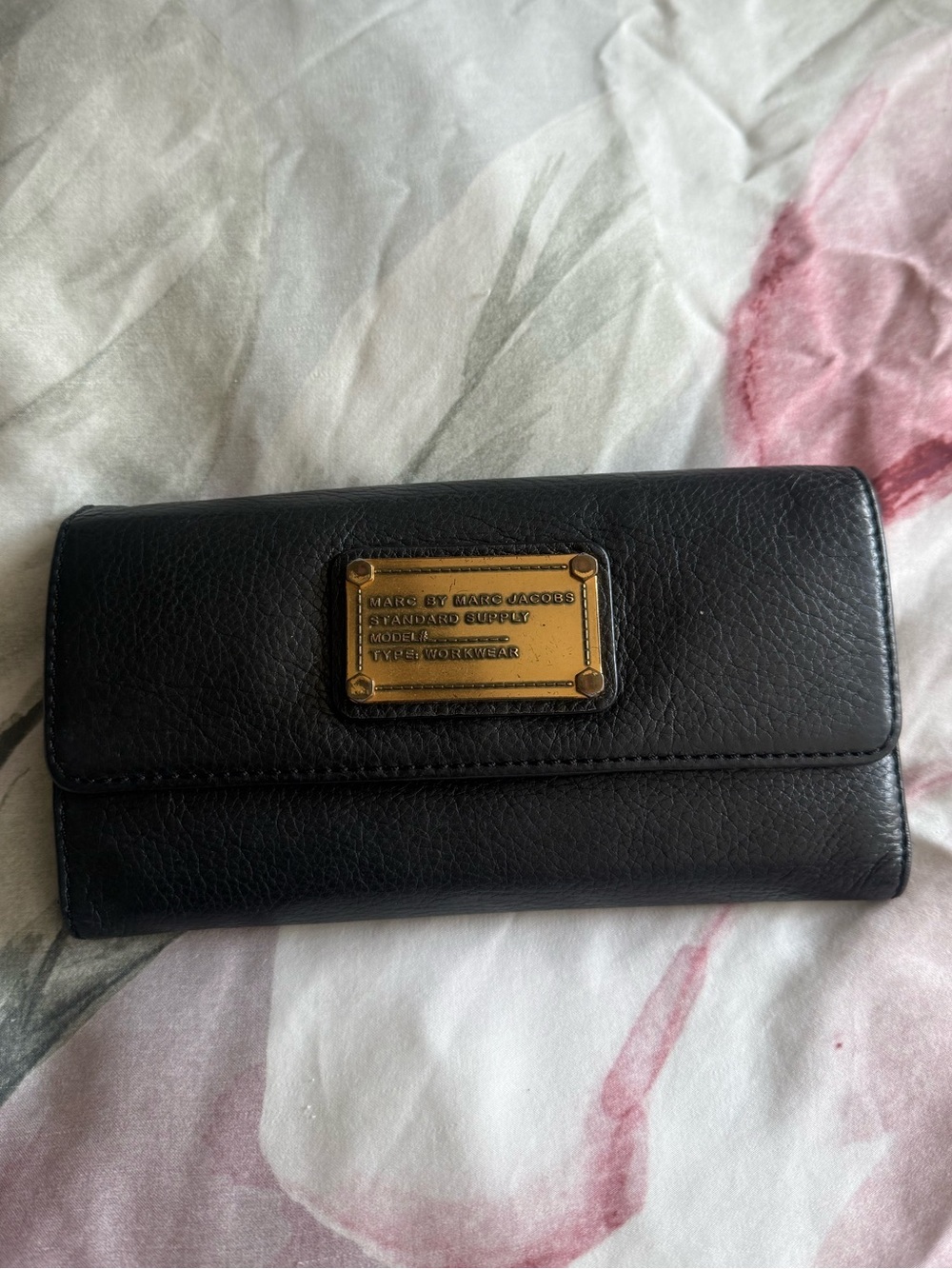 Marc by Marc Jacobs Black Leather Wallet